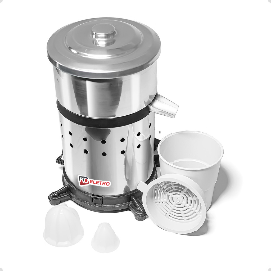 Extrator de Frutas Bica Aluminio - Espremedor de Laranja Industrial - Sucos - Bivolt