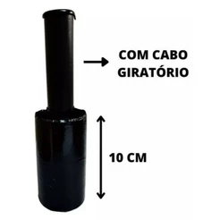Filme Stretch Preto com Aplicador - 3 Rolos de 100 Metros cada