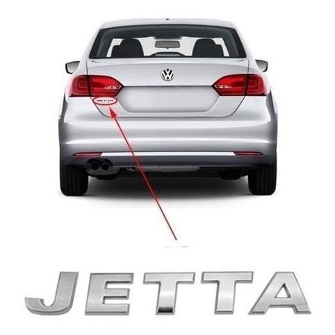 Emblema Letreiro Porta Malas Jetta 2011 2012 2013 2014