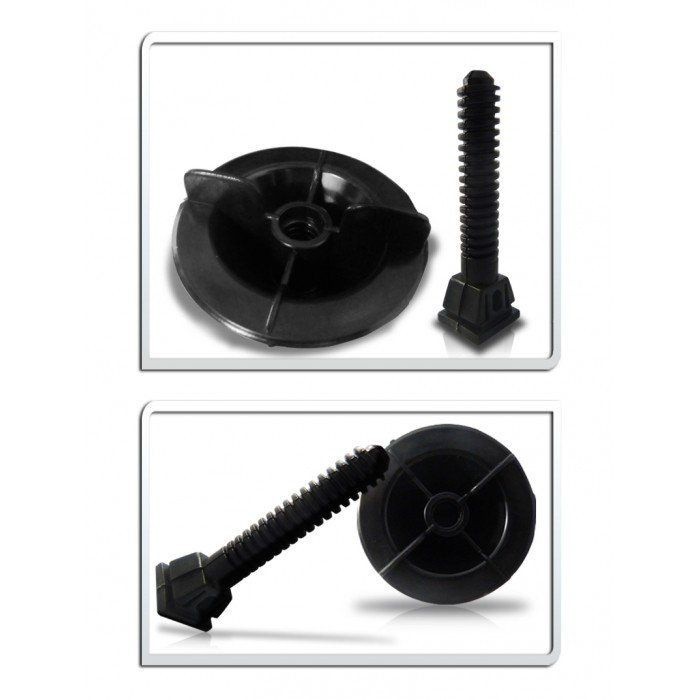 Kit Parafuso Porca Fixação Estepe GM Corsa/Celta/Tigra/N.Corsa/Meriva/Astra