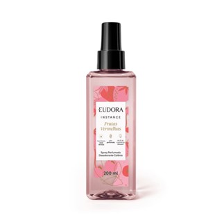Eudora Instance Frutas Vermelhas Spray Perfumado Colônia 200ml em Oferta na Shopee