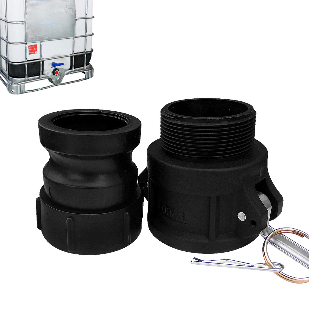 Conexão Para Container Ibc Engate Rápido Camlock 2 Polegadas
