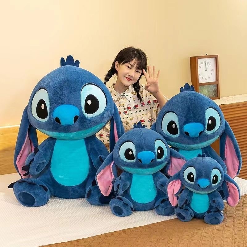 Pelúcia Alien Azul Fofinho Stitch – Macia, Aconchegante e Perfeita para Presentear 36/46 cm em Oferta na Shopee