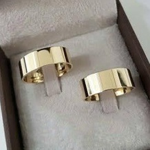 ALIANÇA MOEDA ANTIGA RETA 8MM (UNIDADE)