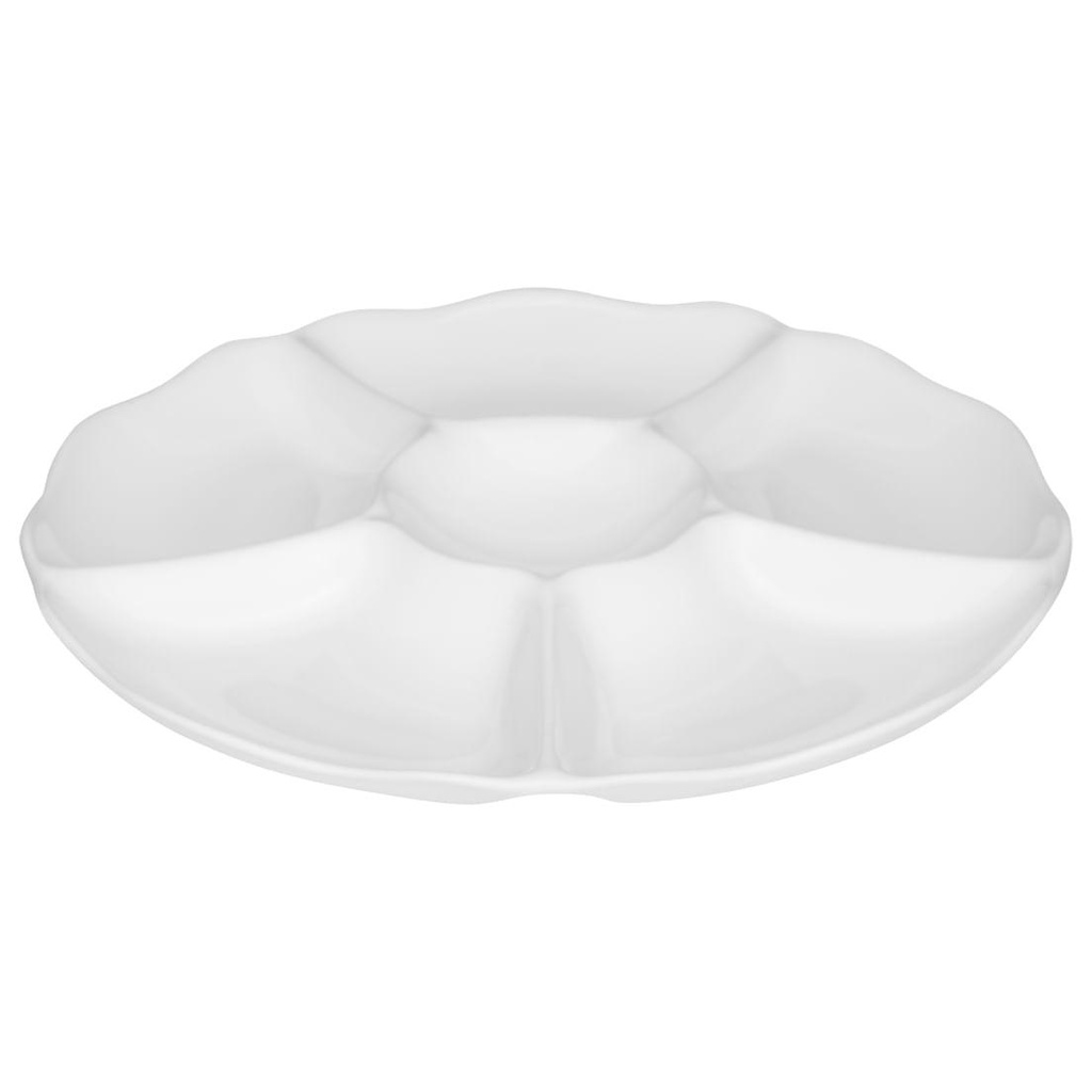 Petisqueira Oxford 28Cm Branca em Oferta na Shopee