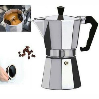Cafeteira Italiana de Alumínio Café Expresso 6 Xícaras 250ml