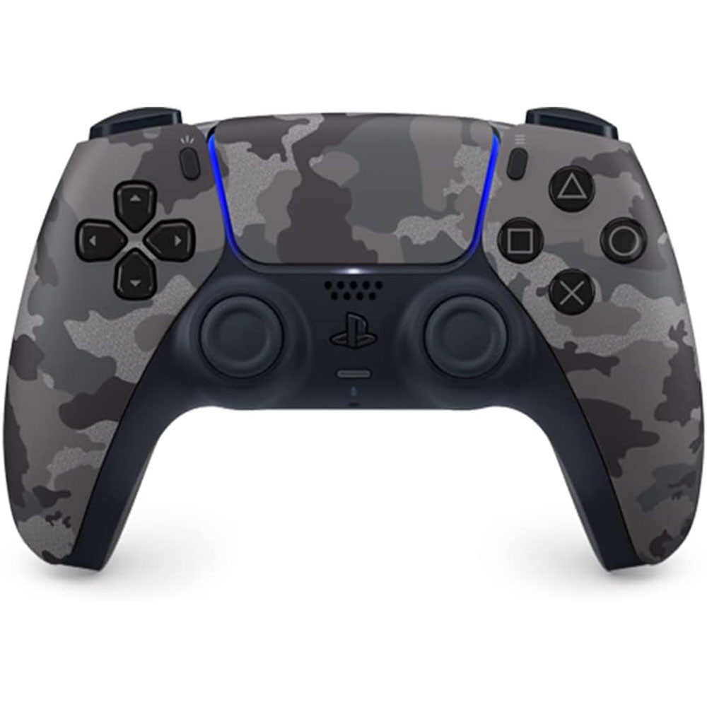 Controle Sem Fio Dualsense PlayStation 5 Cinza Camuflado