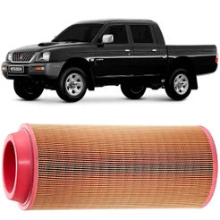 Filtro Ar L200 L300 Pajero 91 A 2009 Mann-filter C15300