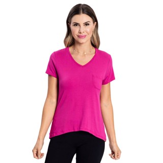 Blusa Feminina Básica Rovitex Rosa