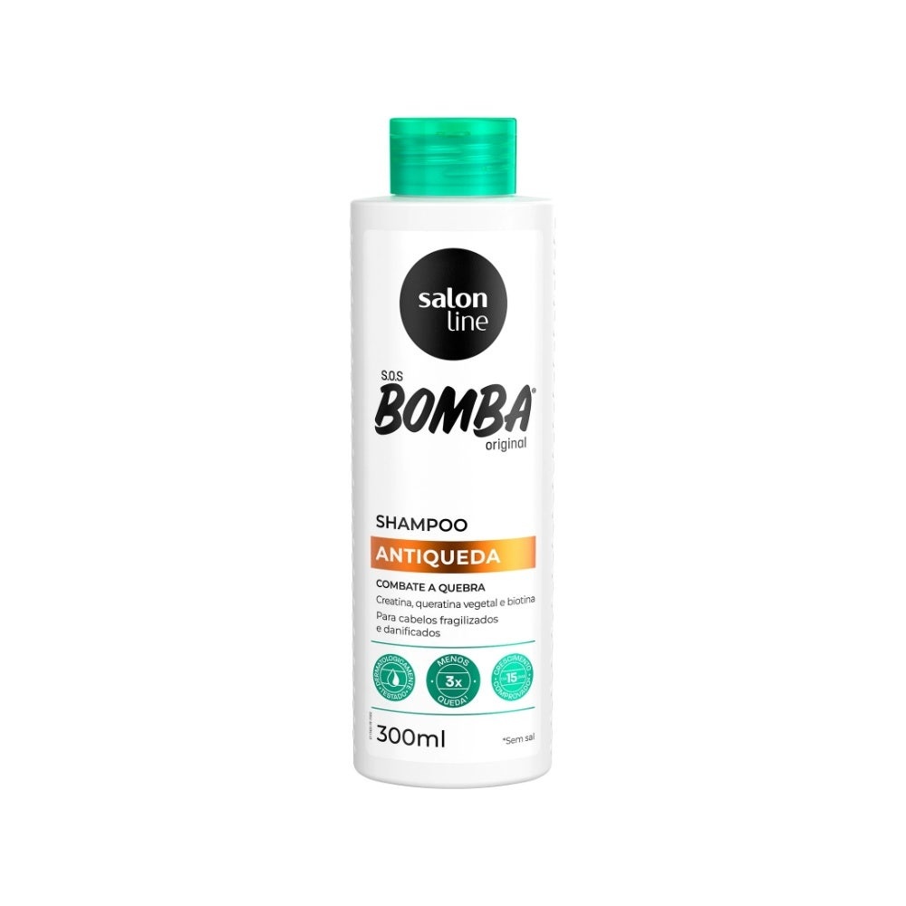 Shampoo Salon Line Sos Bomba Antiqueda 300ml - Beauty