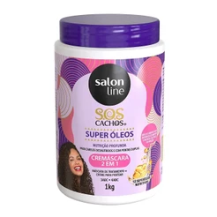 Cremáscara 2 em 1 SOS Cachos Super Óleos Salon Line 1kg