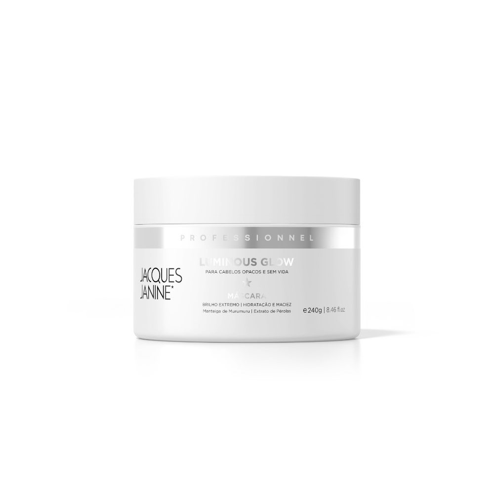 Máscara Capilar Jacques Janine Professionnel Luminous Glow 240g em Oferta na Shopee