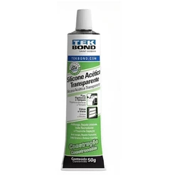 Silicone Acético Transparente 50g Pia Banheiras e Tanques - TekBond