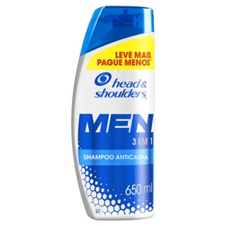 Shampoo Head & Shoulders Anticaspa 3 em 1 650ml