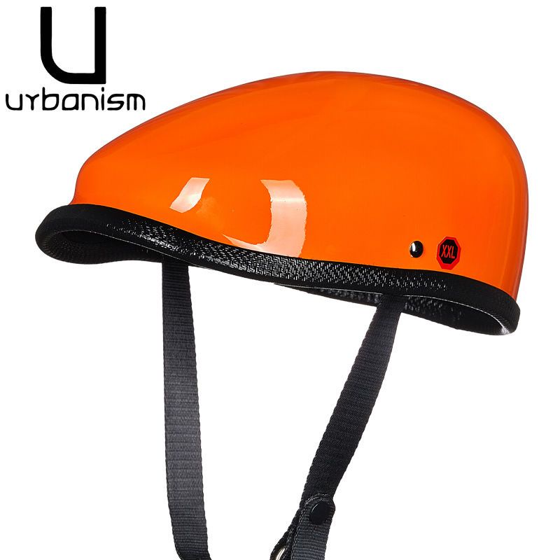 Retro Harley moto boina colher capacete colher colher água capacete meio capacete capacete de verão gangster estilo japonês