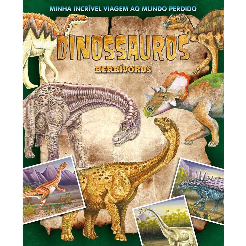 Minha Incrível Viagem ao Mundo Perdido | Dinossauros Herbívoros