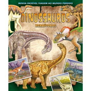Minha Incrível Viagem ao Mundo Perdido | Dinossauros Herbívoros em Oferta na Shopee