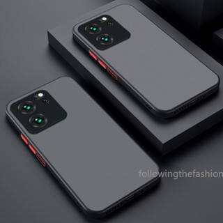 Caixa Plástica Transparente Para Redmi 13C 4G Xiaomi 13 C 5G 2023 Translúcida Acrílica Fosca