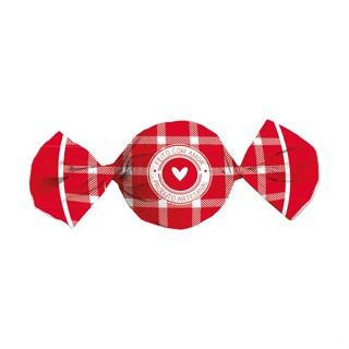 Papel Trufa - Feito com Amor Vermelho - 100 unidades - Cromus - Rizzo Distribuidora em Oferta na Shopee