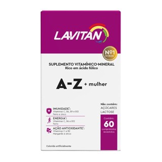 Lavitan A-Z Mulher 60 comprimidos