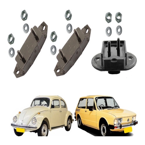 Kit Coxim Original Vibrasil Motor E Cambio Fusca Brasilia em Oferta na Shopee