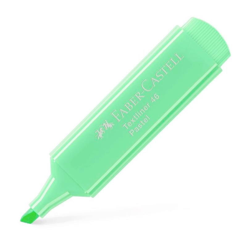 PINCEL MARCA TEXTO TEXTLINER 46 VERDE PASTEL MT/1546VD FABER-CASTELL