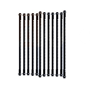 Kit 12 Lâminas de 127mm com Pino de Passo Grosso 28741 Proxxon