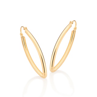 Brinco Rommanel folheado a ouro 18k em Oferta na Shopee