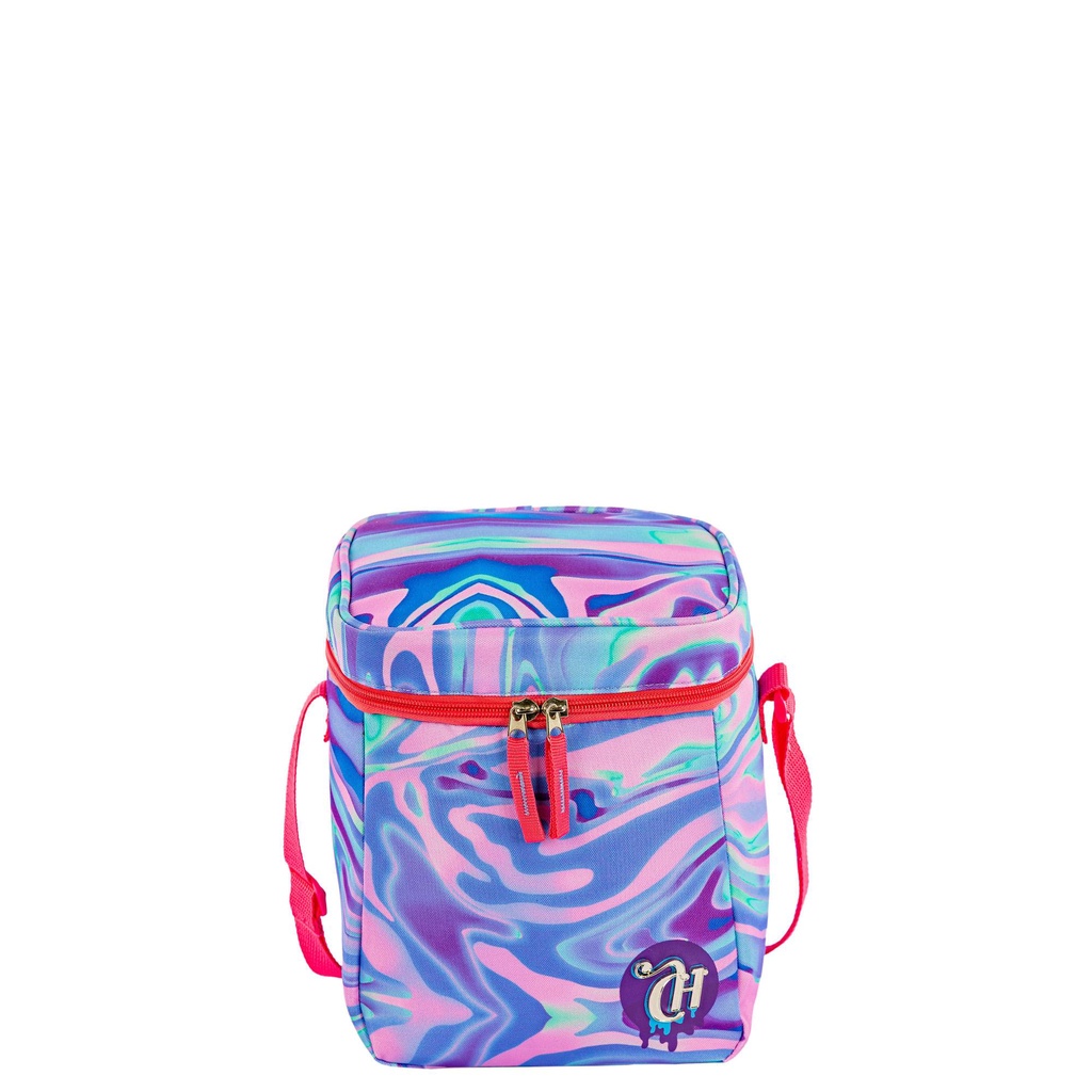 Lancheira Grande Capricho Abstract - Aura em Oferta na Shopee