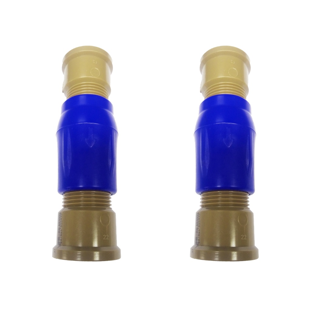 Bloqueador De Ar Caixa Hidrometro 2Pçs  Kit Rosca 3/4 Top