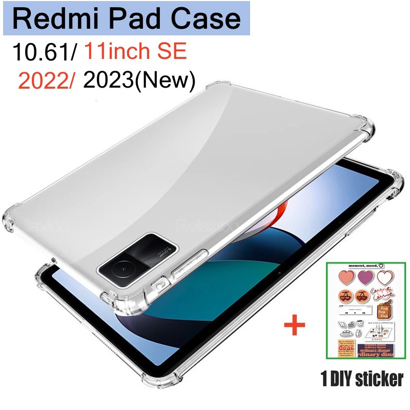 Capa Protetora Redmi Pad SE 11 Polegadas 2023 TPU Macia Para 10.61 2022