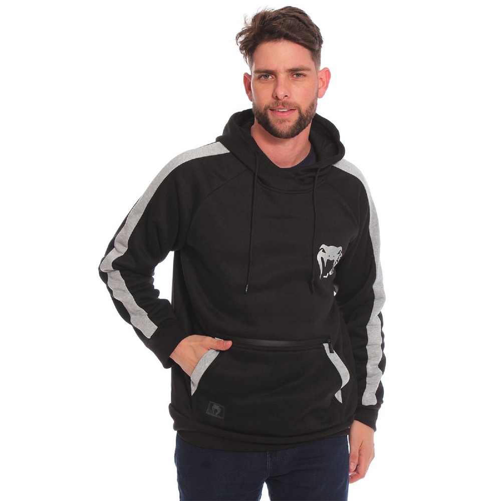 Casaco de Moletom Venum Trust Dark Preto - Men Clothes