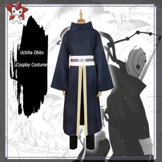 Naruto Shippuden Uchiha Obito Kimono Amine Cosplay Traje Akatsuki Líder em Oferta na Shopee