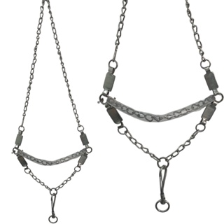 Cabresto de Corrente Inox Cavalo Regulável passeio em Oferta na Shopee