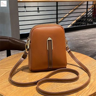 Bolsa De Couro Para O Ombro Com 2 Compartimentos