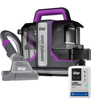 Extratora Portátil Borrifa Esfrega e Extrai Sujeira Colchão Sofá W3 + Produto Wap