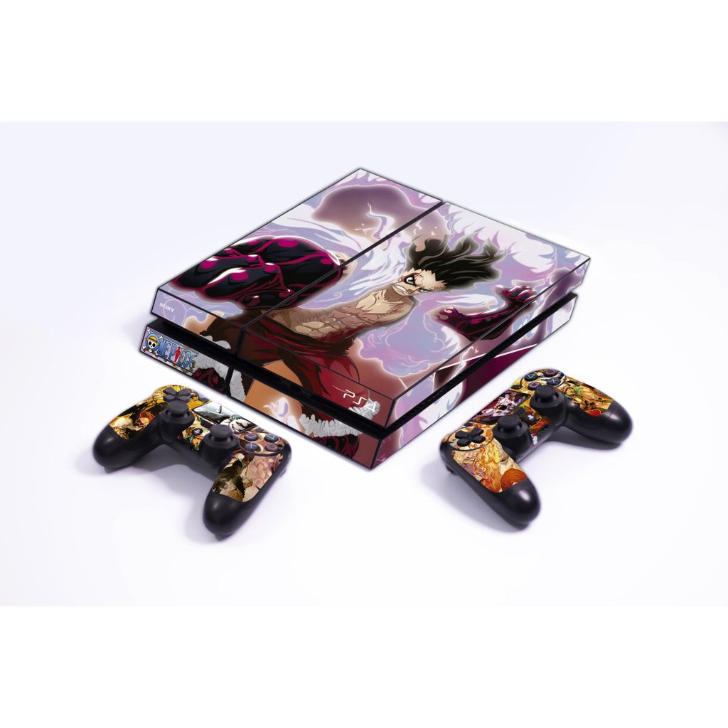 Skin para PS4 Fat One Piece Monkey D. Luffy Gear 4
