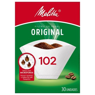 Filtro Papel Melitta 102 - 6 Embalagens com 30 Unidades em Oferta na Shopee