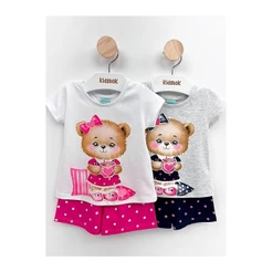 Pijama Menina Ursinha Xícara Brilha no Escuro - Kyly