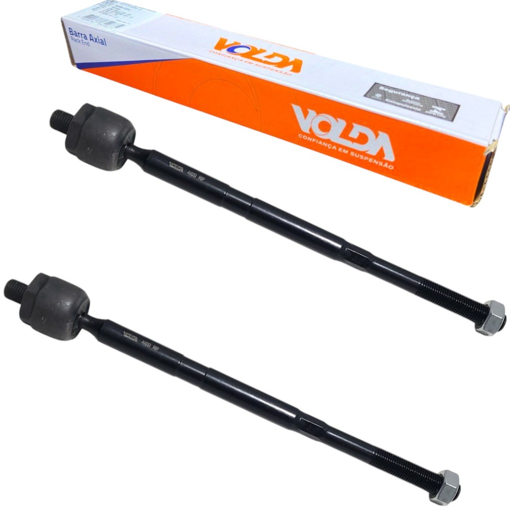 Par Barra Axial Terminal Articulador Dianteiro Volda Fox Gol G5 Saveiro Spacefox Voyage 300mm