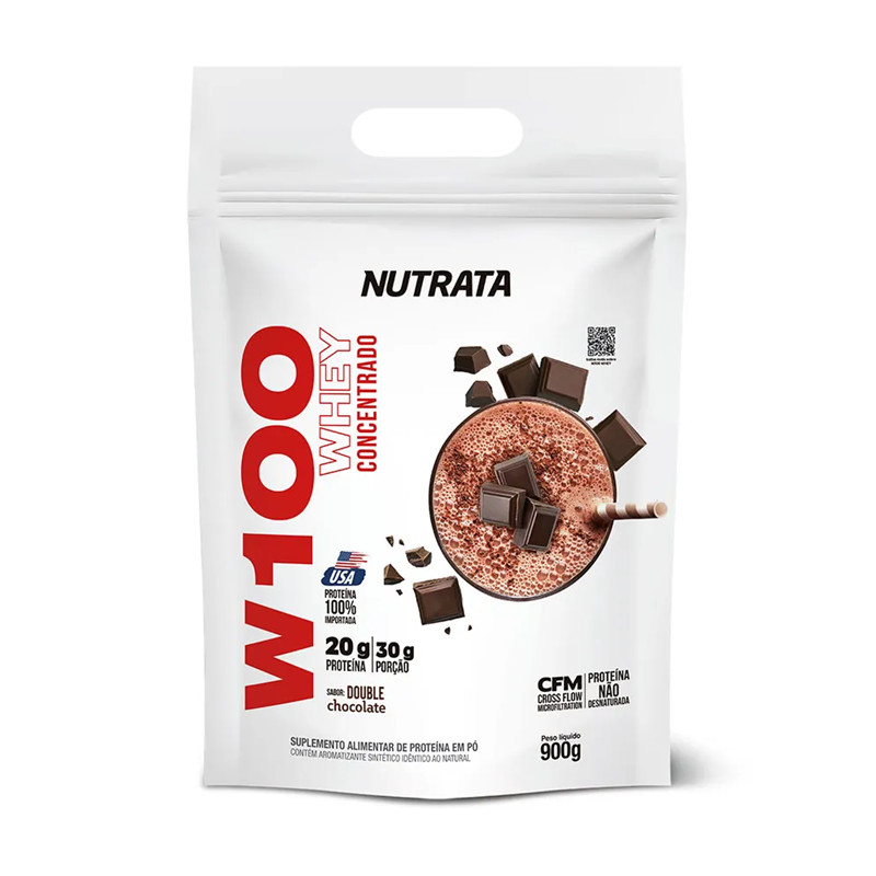 Whey Protein concentrado Nutrata W100 900G