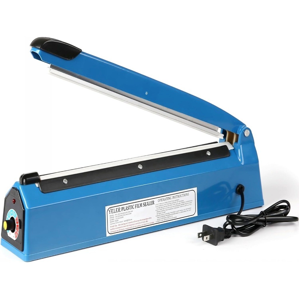 Seladora de Plástico Manual 20cm Térmica 110V 8 Temperaturas PREMIUM Envio Imedaito