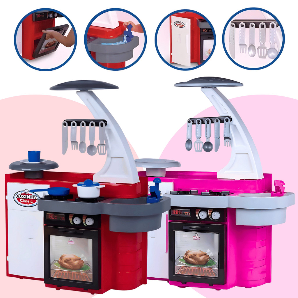 Cozinha Clássica Infantil: Onde Comprar | BuscaProdutos