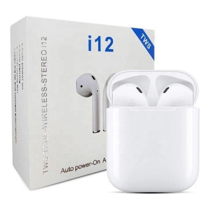 Fone de Ouvido i12s-tws wireless Bluetooth headset with pop-up window Bluetooth true stereo da marca altomex original