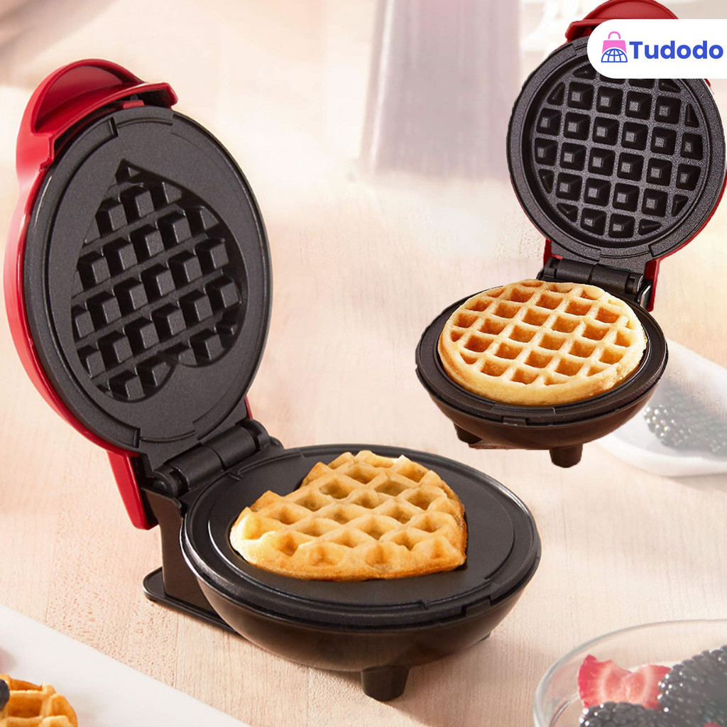 110v 350w Portátil Pequena Máquina De Fazer Waffle mini Lanche Elétrico weifol