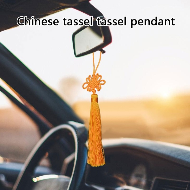 Nó HO Com Borlas Cordão De Feito À Mão Para Decorações De Casa