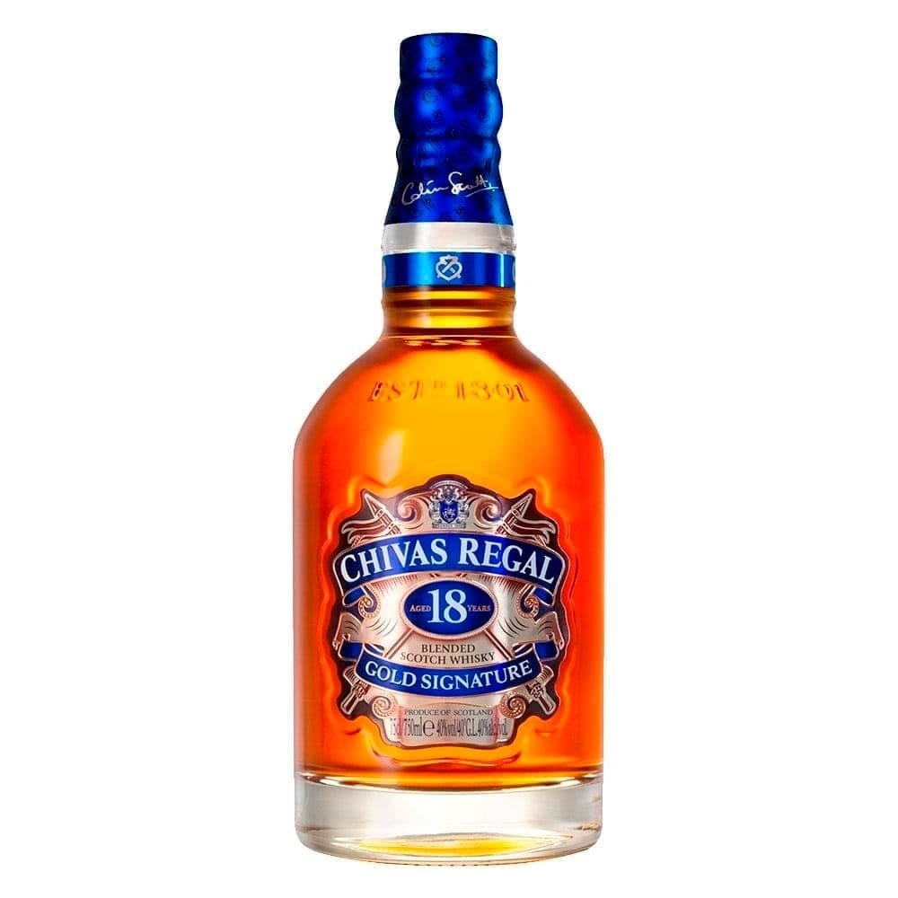 Whisky 18 Anos Chivas Regal 750ml - Food & Beverages