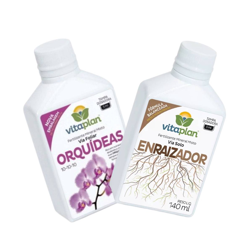 Fertilizante Orquideas + Enraizador 140ml VITAPLAN