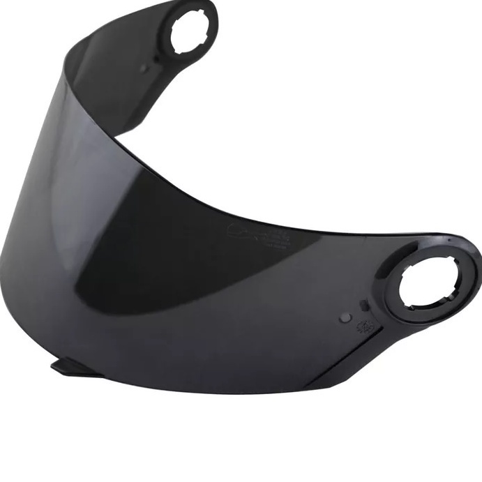 Viseira Ls2 Ff358 / Ff396 / Fw3 Gt / Helt Strada / Tex Double Vision / Mormaii FF310 Fume 2.2mm - 1736F