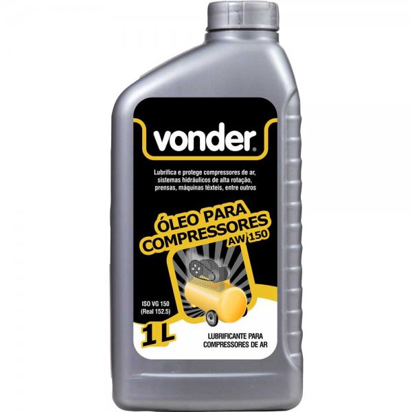 Oleo Lubrificante Compressor Sistemas Hidráulicos 1L AW150 Vonder em Oferta na Shopee